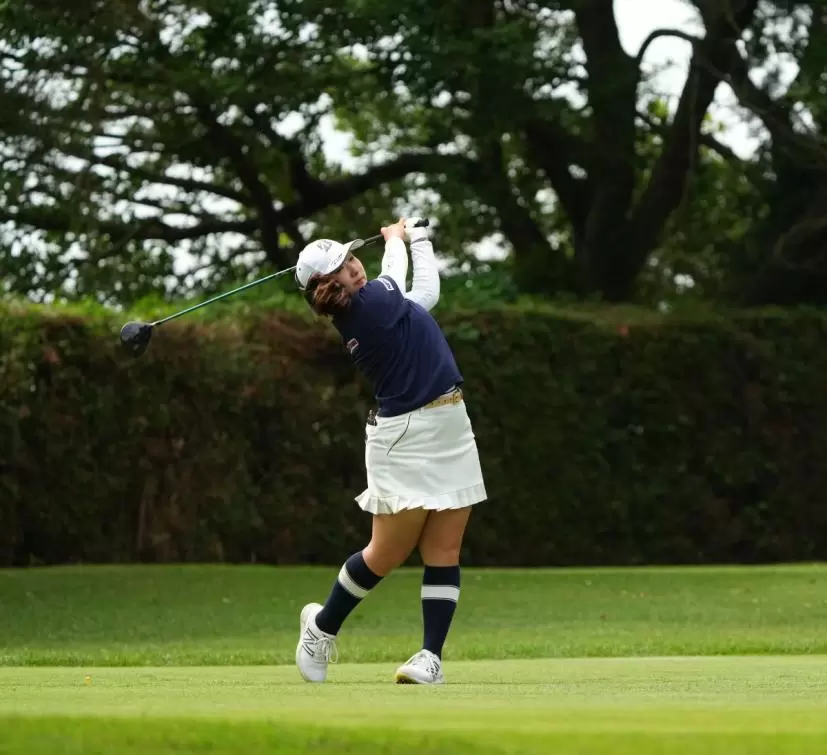 阿部 未悠さんのフィニッシュ