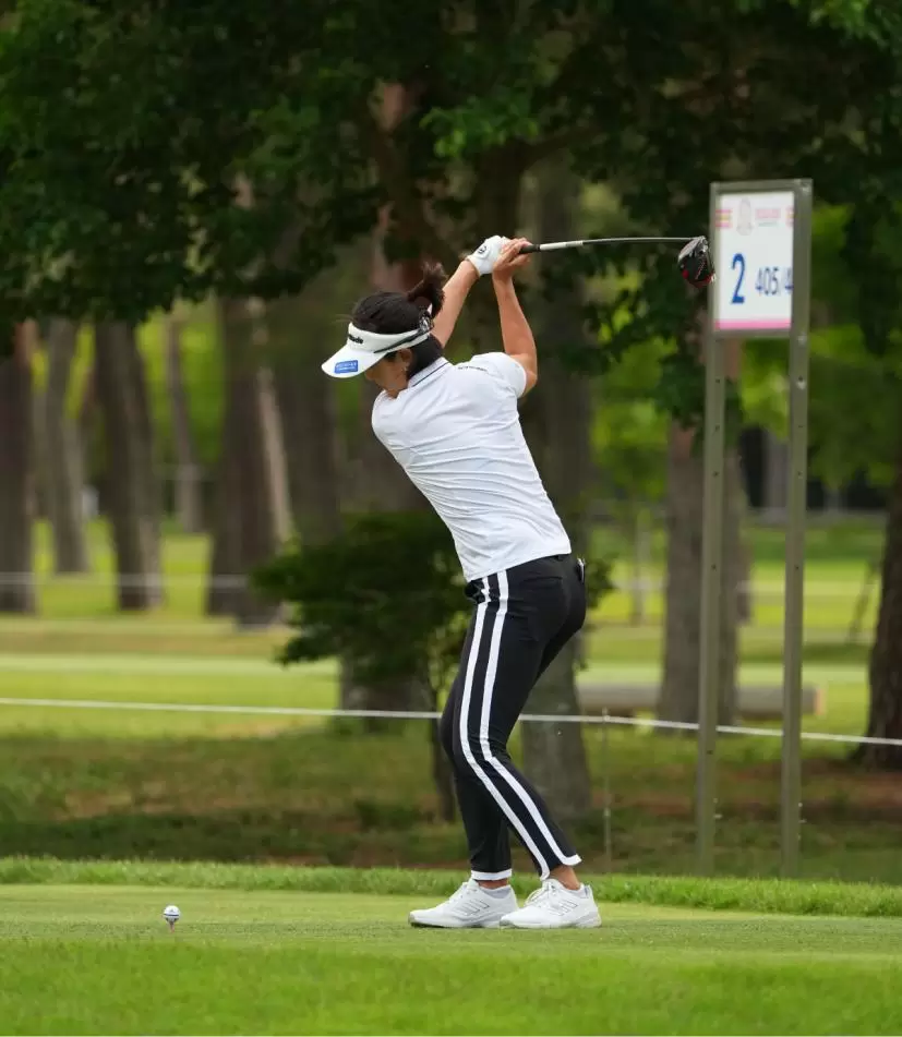 全 美貞さんの切り返し（トップ）