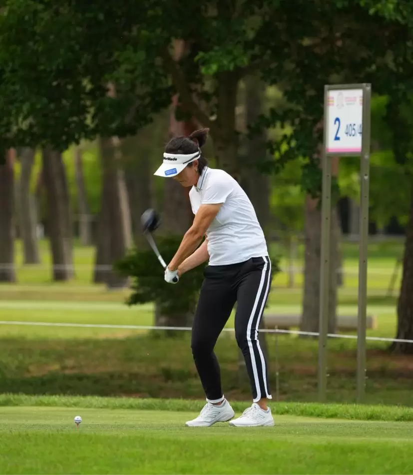 全 美貞さんのダウンスイング②