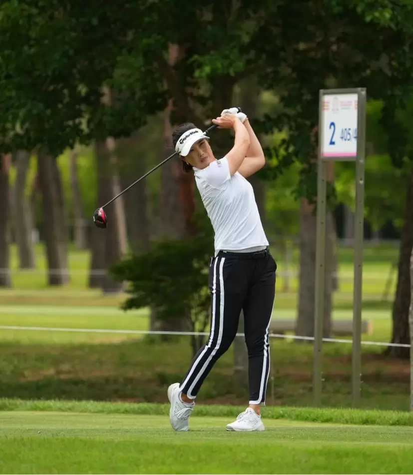 全 美貞さんのフィニッシュ