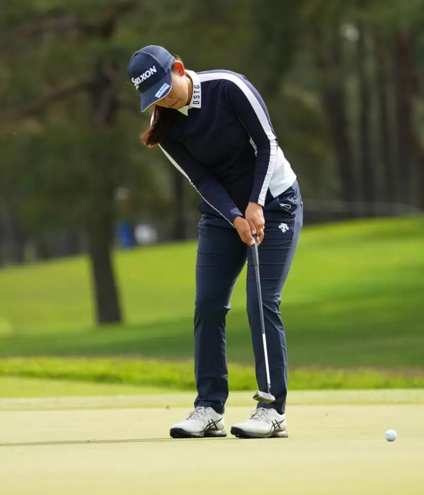 荒川怜郁さんのフィニッシュ