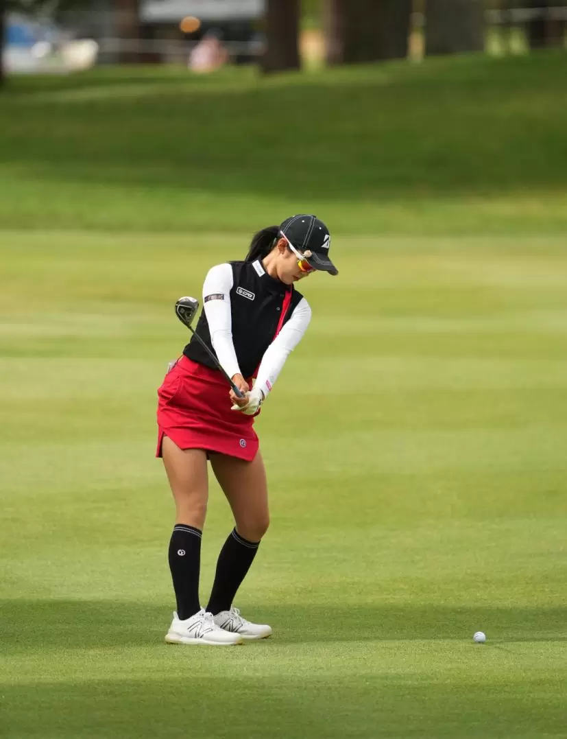 高木萌衣さんのバックスイング②