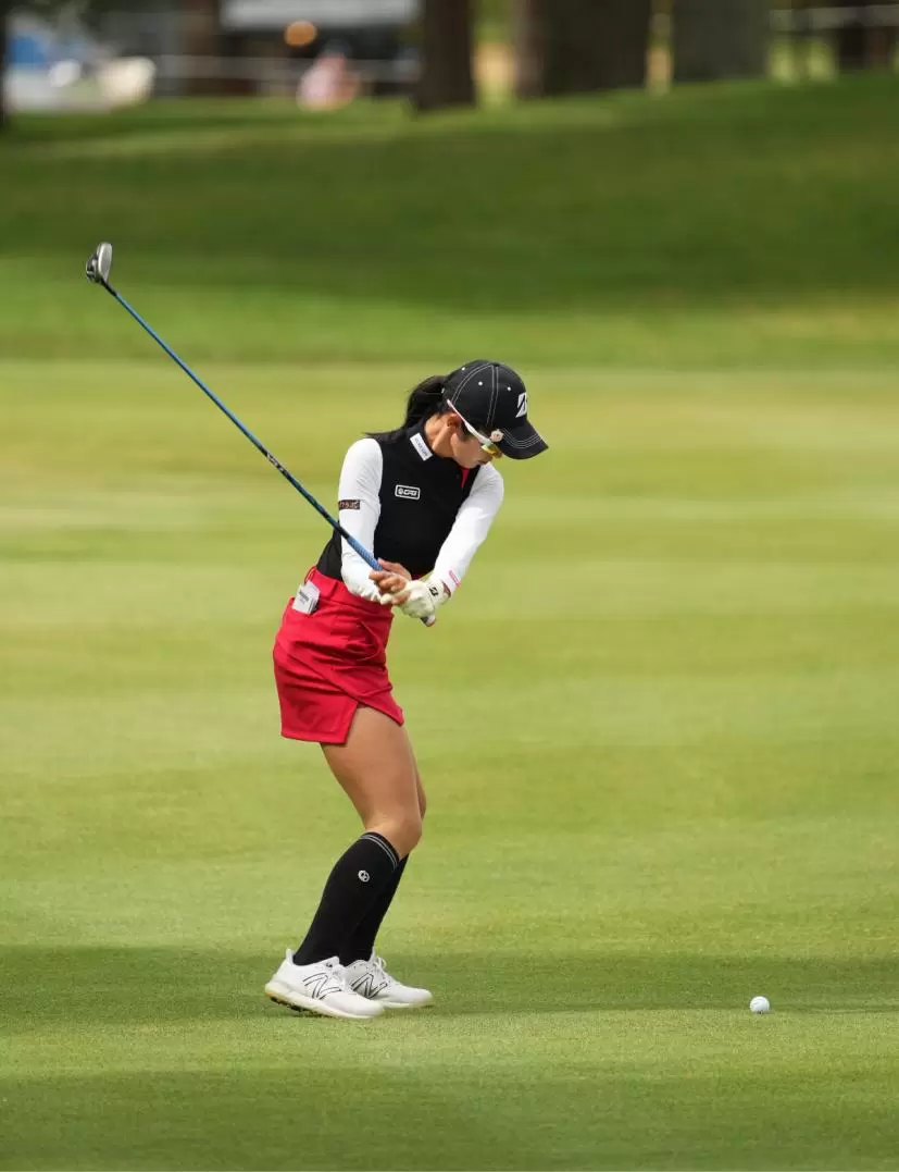 高木萌衣さんのダウンスイング②