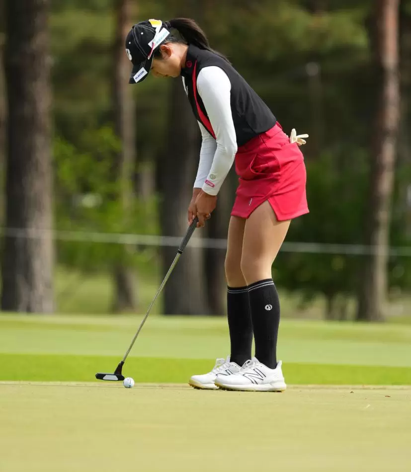 高木萌衣さんのバックスイング②