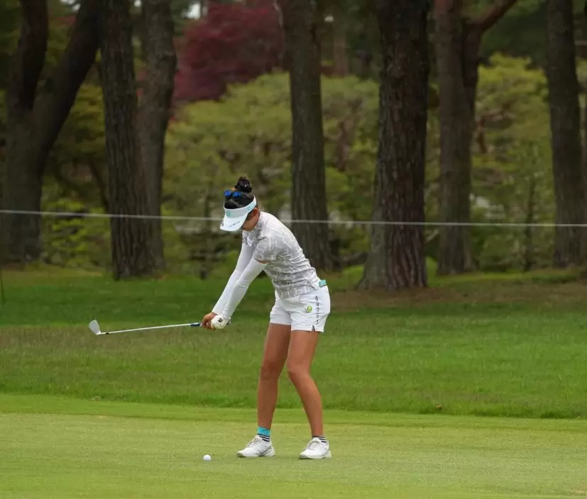 馬場咲希のバックスイング①