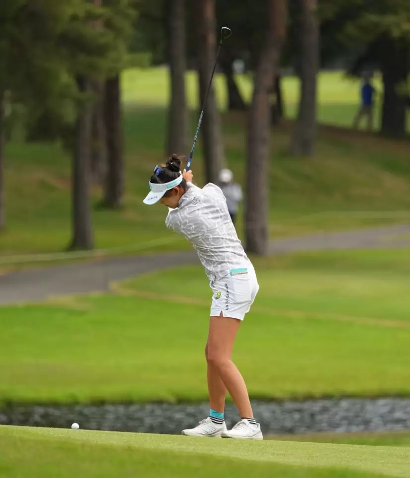 馬場咲希のバックスイング③