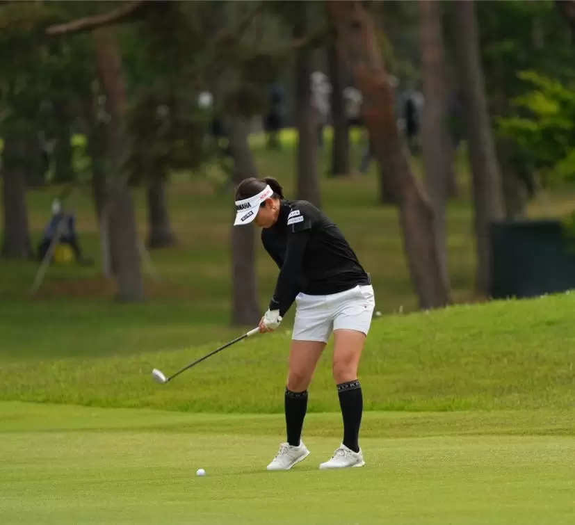 福田真未のユーティリティスイング