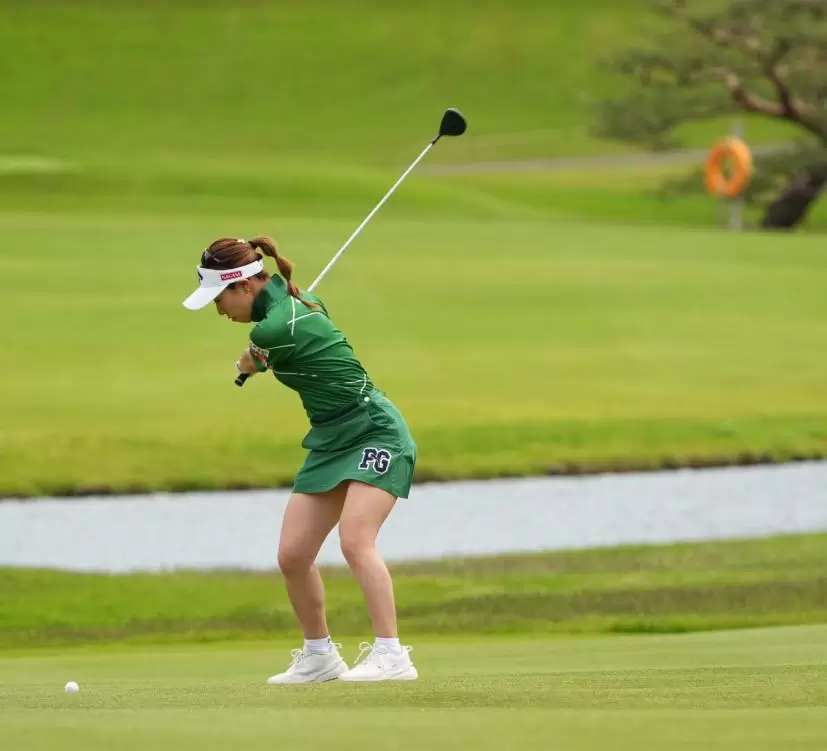 木村彩子のフェアウェイウッドスイング