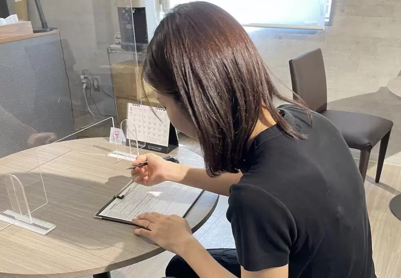 診断表にはゴルフ以外のスポーツ経験なども記入