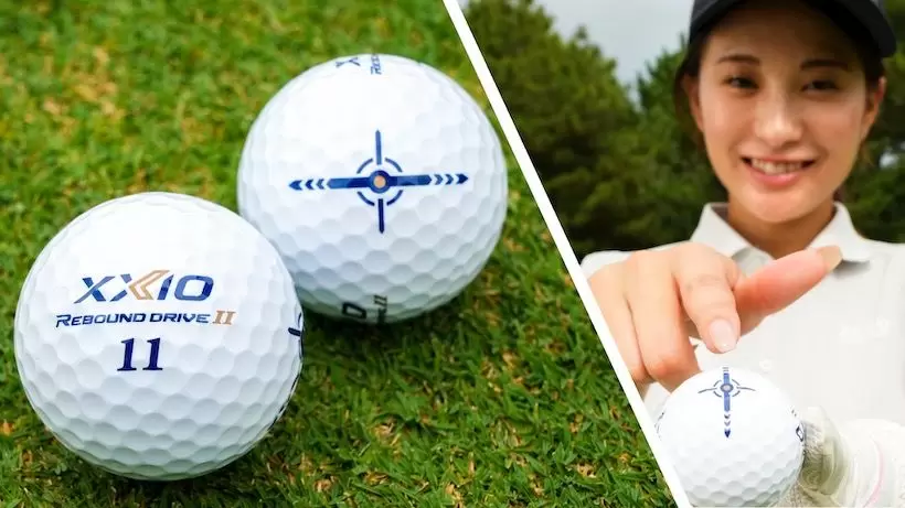 XXIO REBOUND DRIVE Ⅱ,アライメントマーク