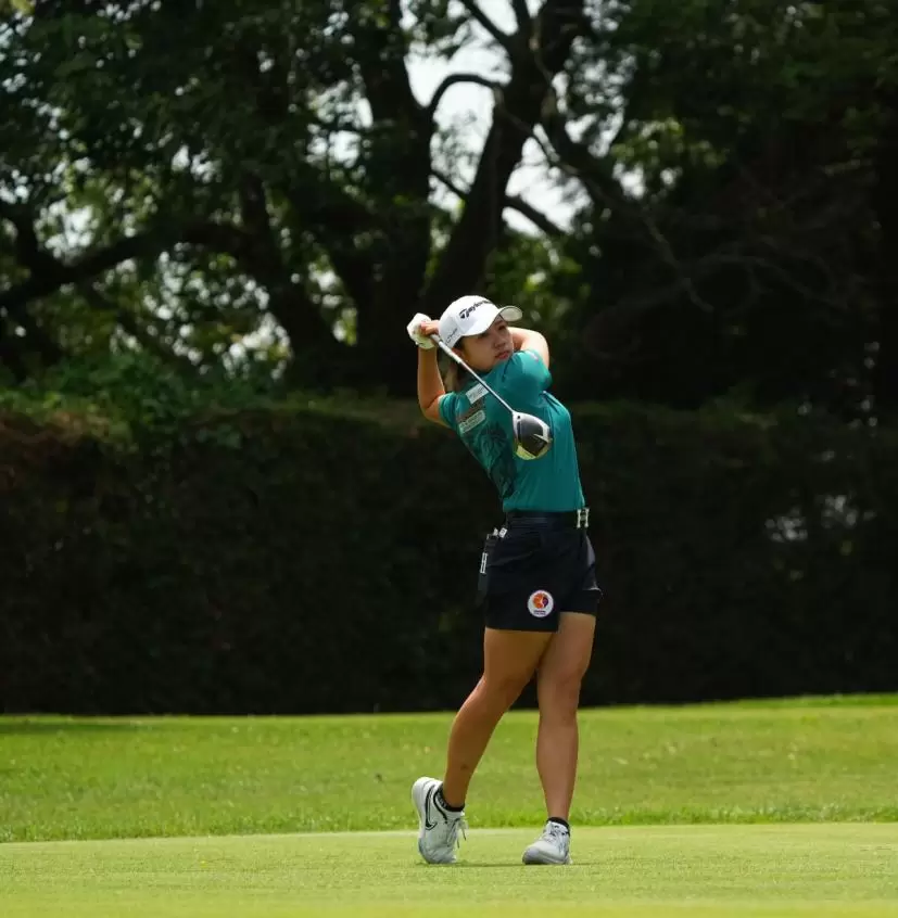 泉田琴菜のドライバースイング