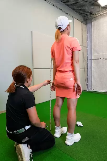 長さ、ライ角が決まってから最適なシャフトを合わせる