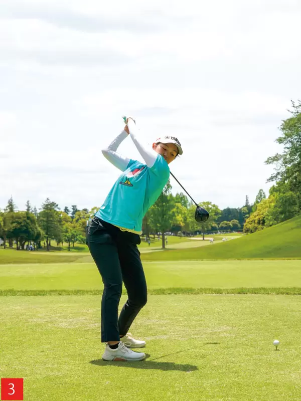 フェースはほぼスクエア