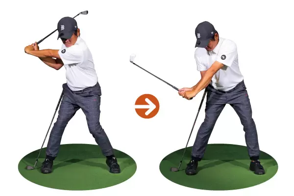 バックスイング