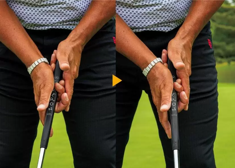 藤田寛之,グリップ