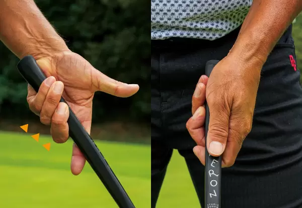 藤田寛之,グリップ