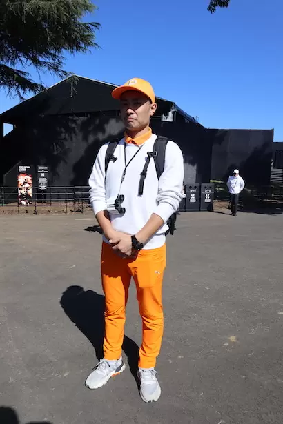 リッキーファン,ゴルフウェア