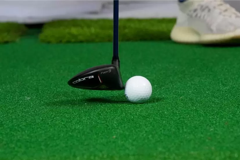 フェアウェイウッド,ゴルフボール