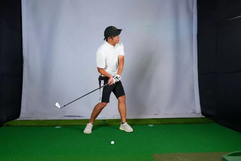 田渕信行,スイング