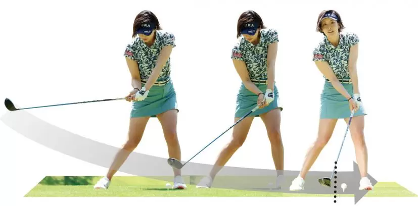 高島早百合のスイング