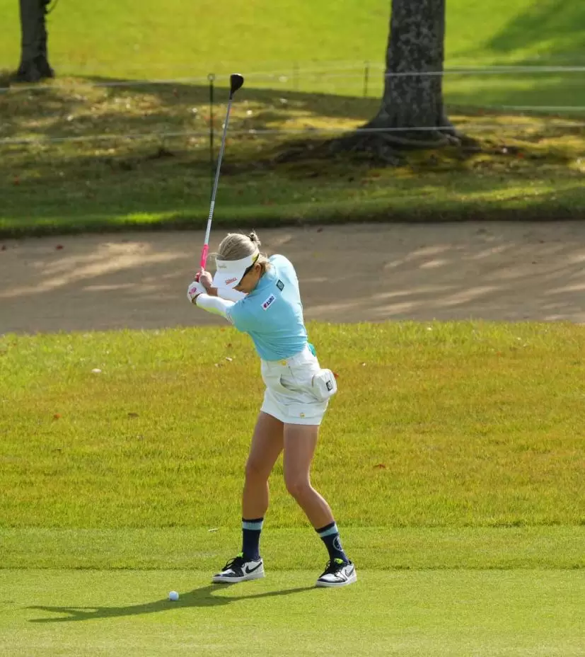 金田久美子のユーティリティスイング