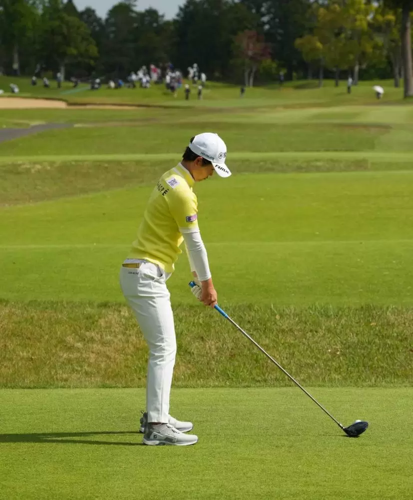 植竹希望のドライバースイング