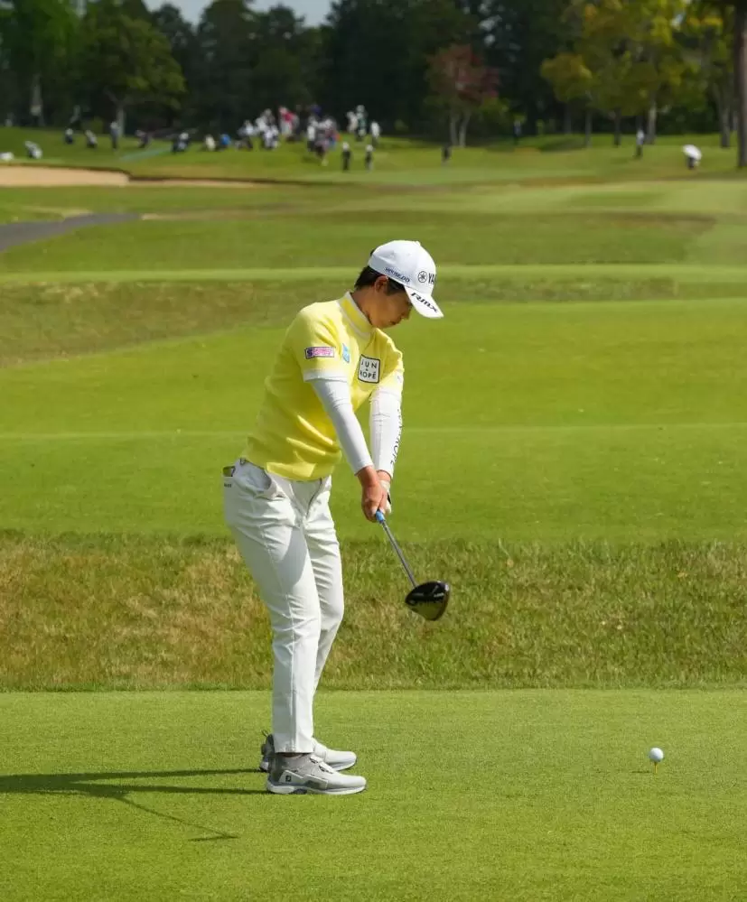 植竹希望のドライバースイング