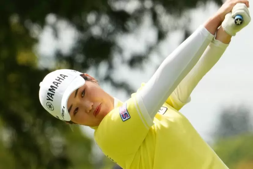 植竹希望のドライバースイング