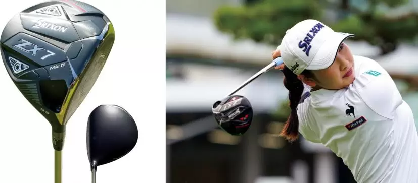 小祝さくらのスリクソンZX7 Mk Ⅱ【ダンロップ】