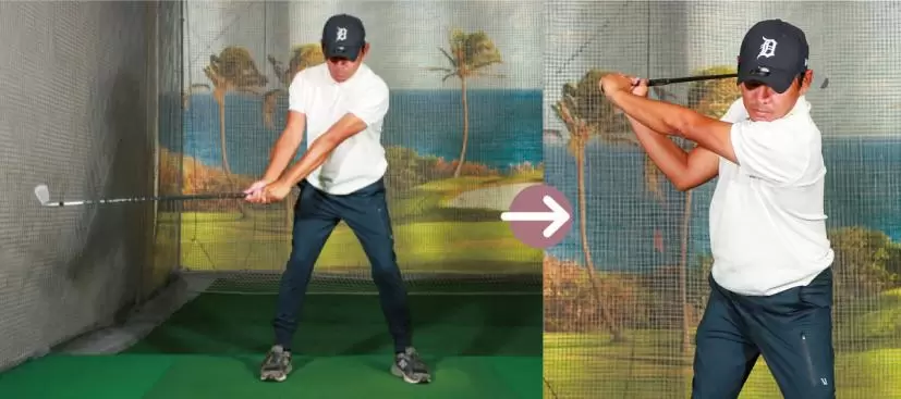 ゴルフ,スイング