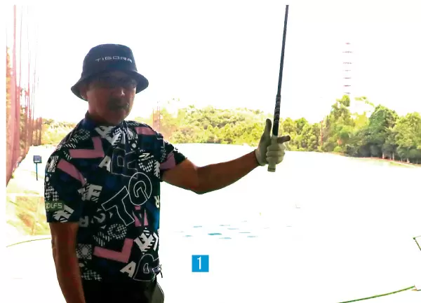 金子柱憲,ゴルフグリップ