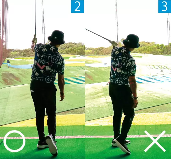 金子柱憲,ゴルフ,フォロー