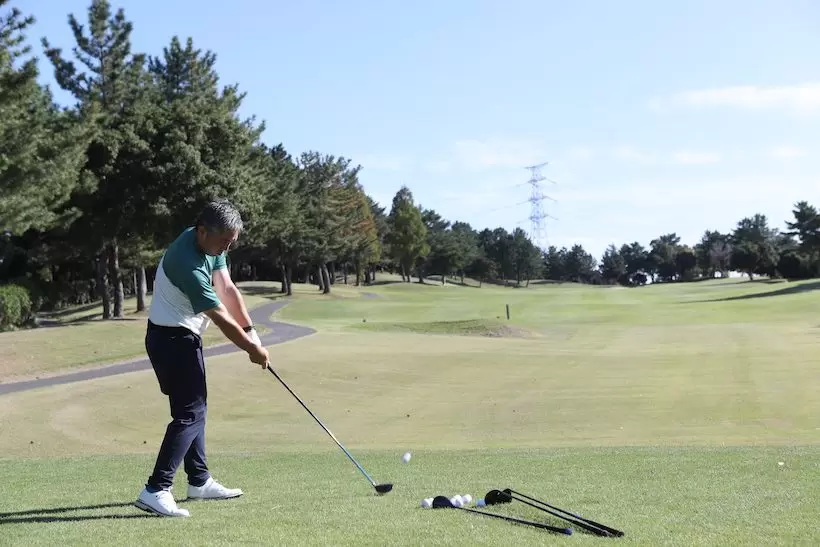 石井良介,ゴルフ場,ティショット