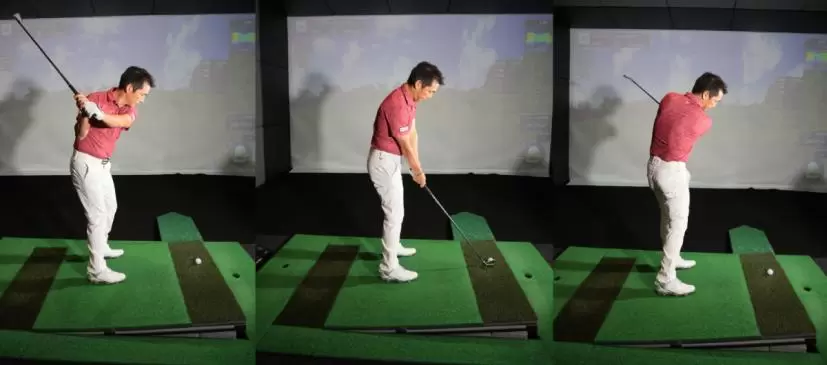 井上靖のスイング