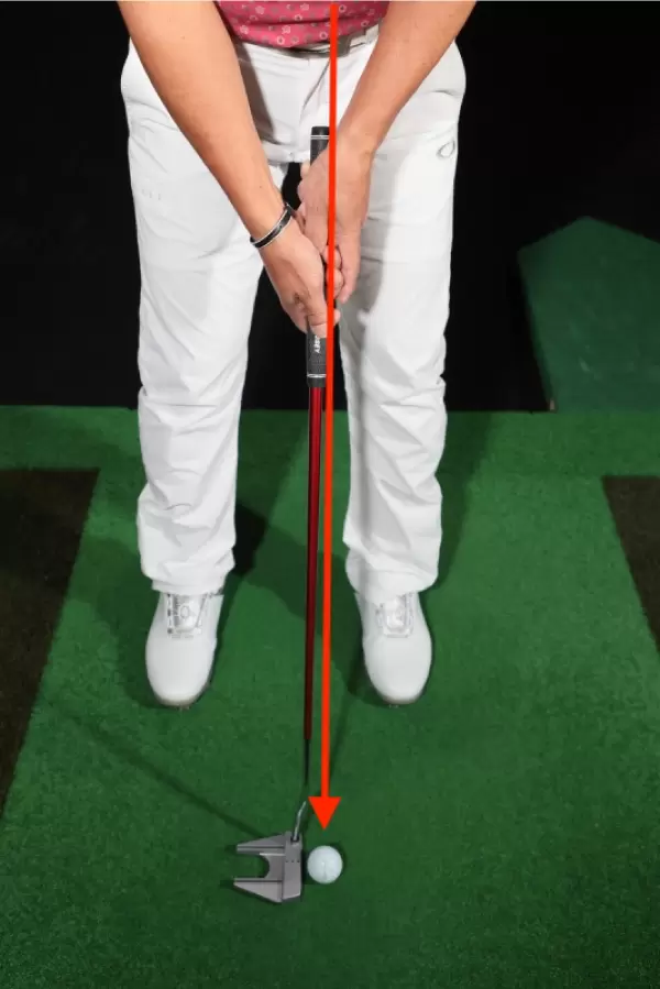 井上靖,ボール位置