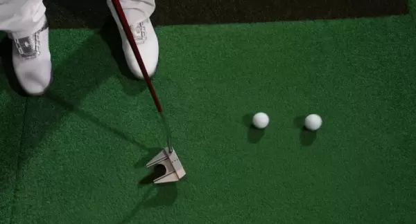 ゴルフ,パット練習