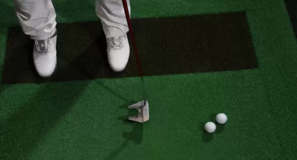 ゴルフ,パット練習