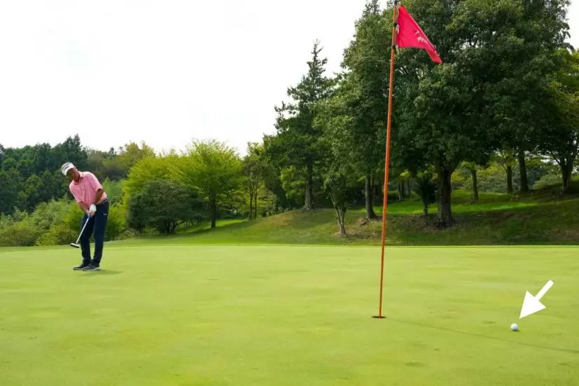 北野正之のパッティング