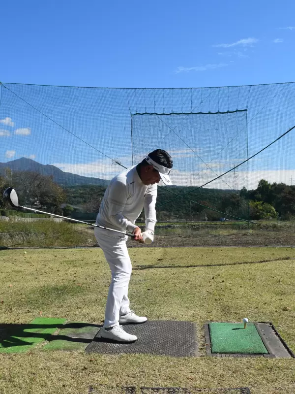 重田プロ,スイング