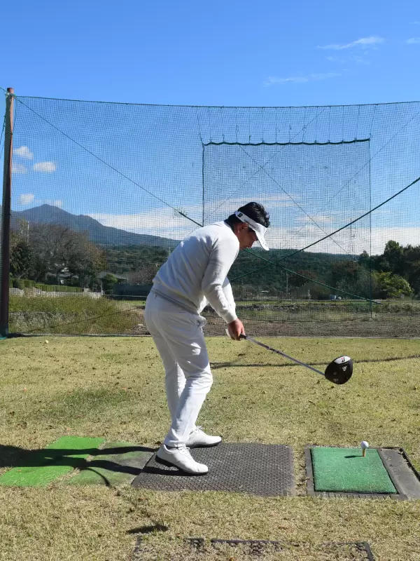 重田プロ,スイング