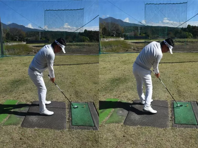 重田栄作,ダウンブロー,スイング