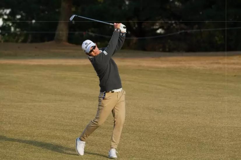 ソン・ヨンハン選手, スイング