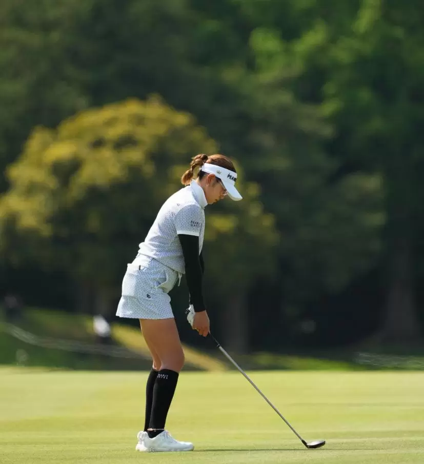 原英莉花のユーティリティスイング