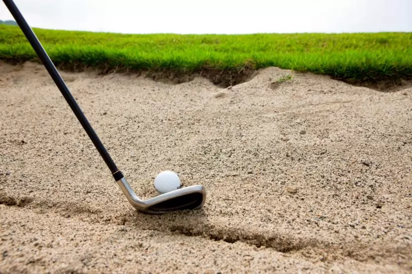 バンカーショット,ウェッジ