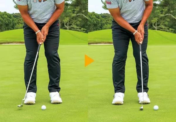 藤田寛之のパッティング