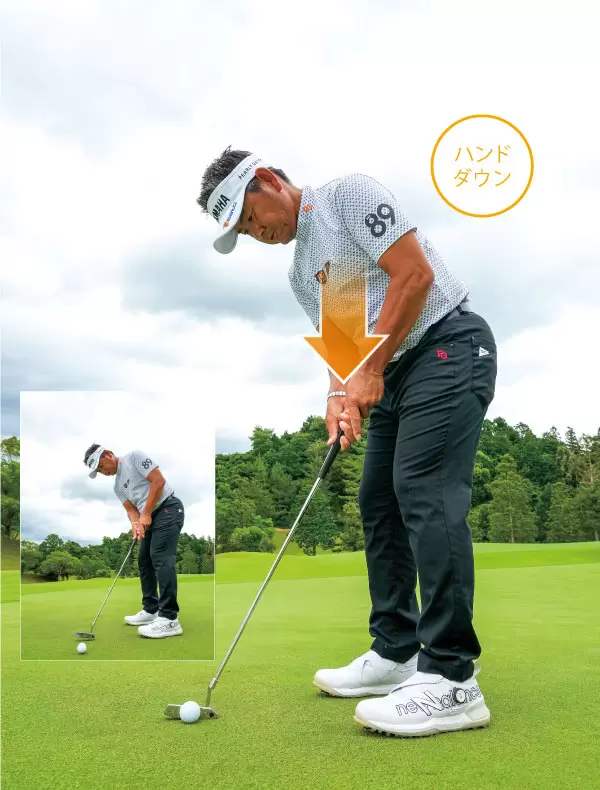 藤田寛之のパッティング