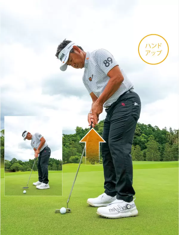 藤田寛之のパッティング