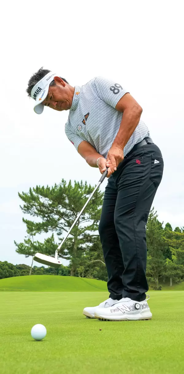 藤田寛之のパッティング