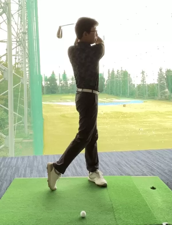 ゴルフ,スイング,コック