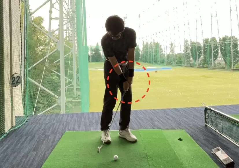 ゴルフ,スイング,コック